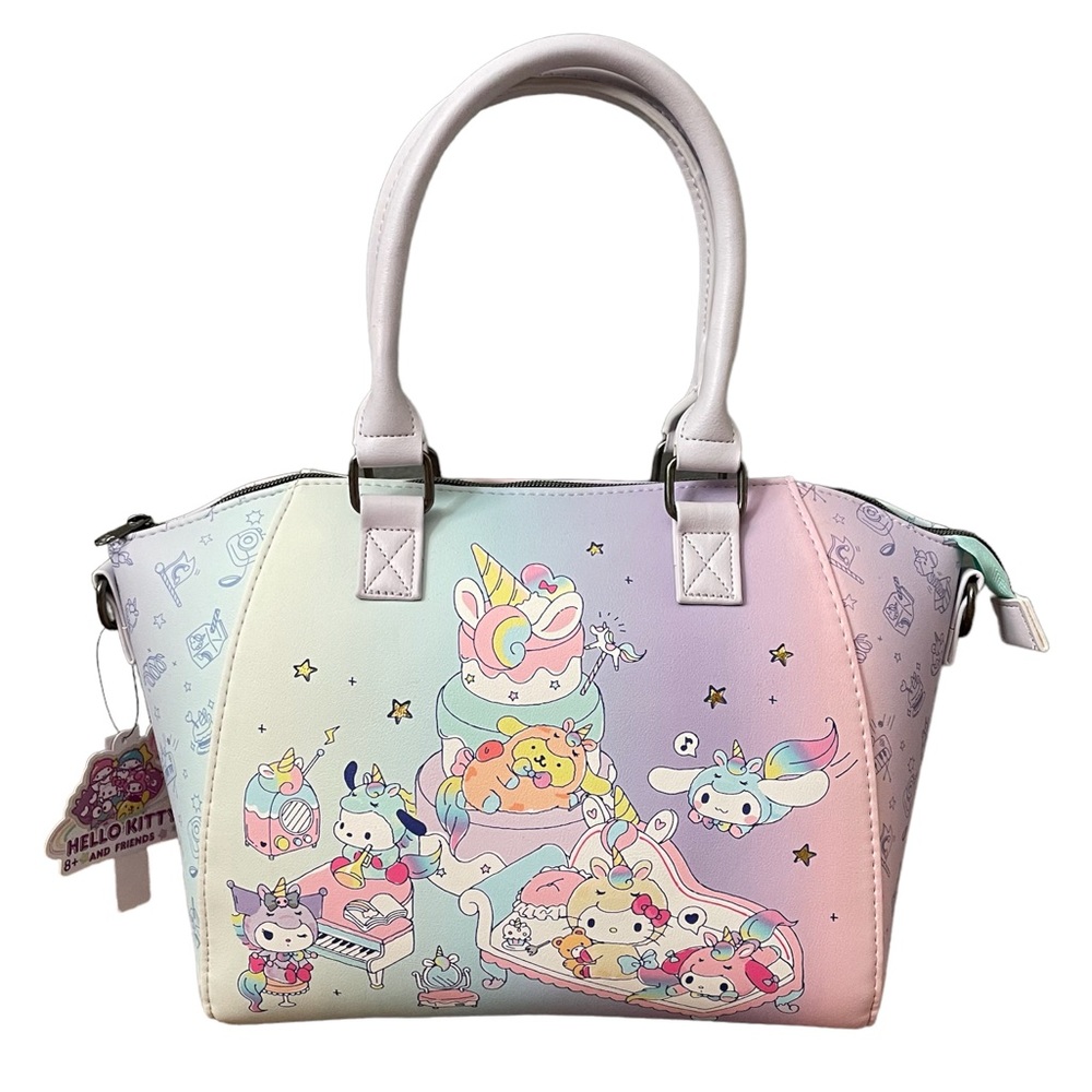 Loungefly Pastel Multicolor Hello Kitty Bag